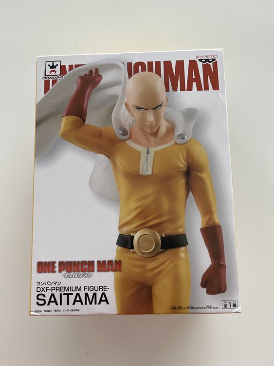 One Punch Man Figuren Set - 5 Anime Statuen Von Saitama, Tornado & Genos (9,5-11 Cm)