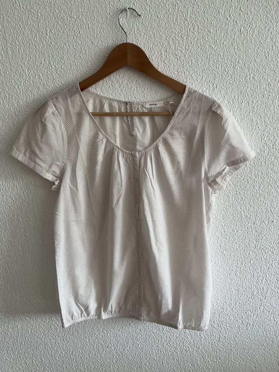 Opus Camicette: Neue Opus Baumwolle Bluse mit Etikette – Nuovo e nell'imballaggio originale da Wettingen venduto da epe_9vbf