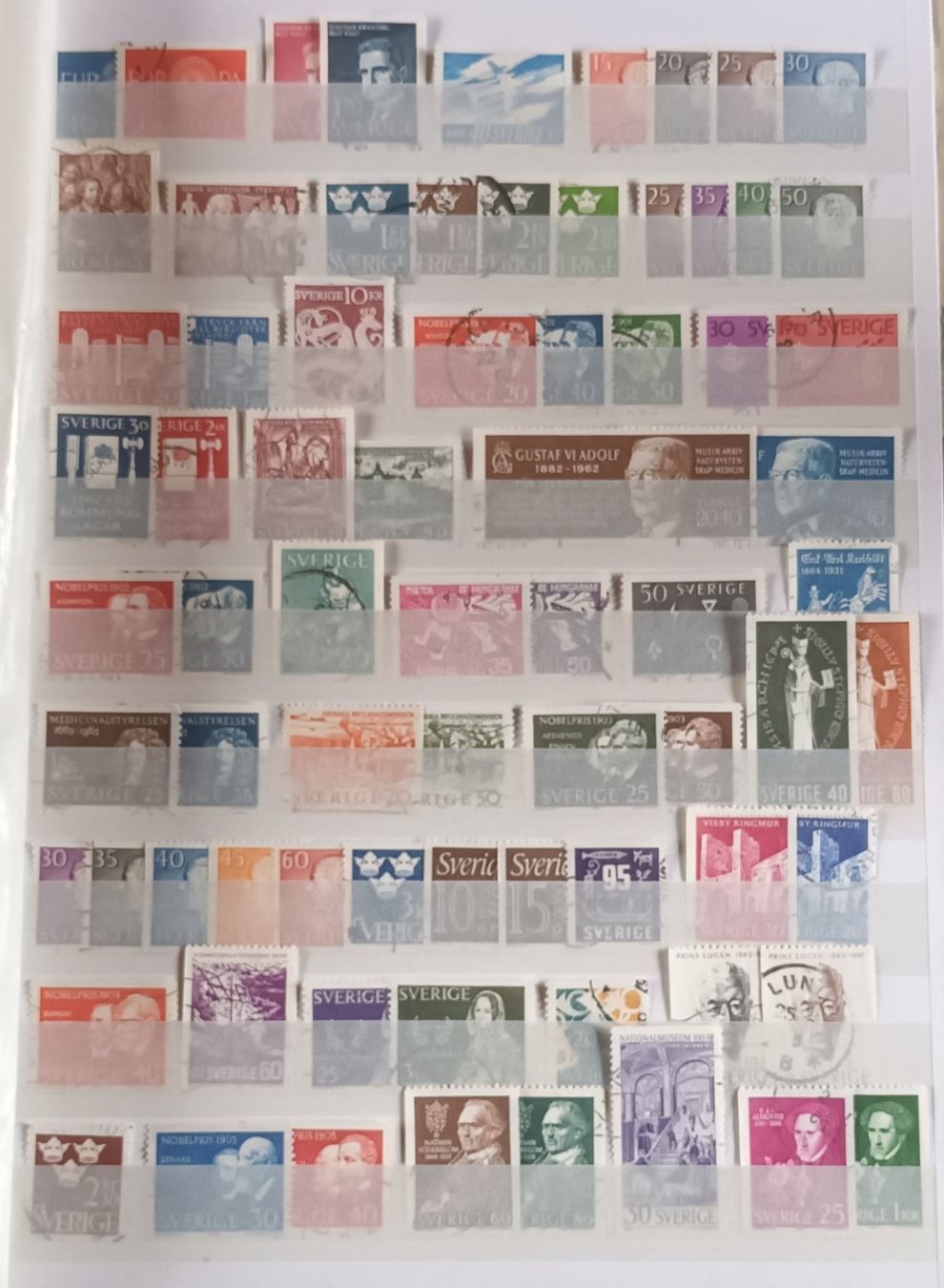 Alle Briefmarken: Suède – Gebraucht aus Martigny von Rosseline 4