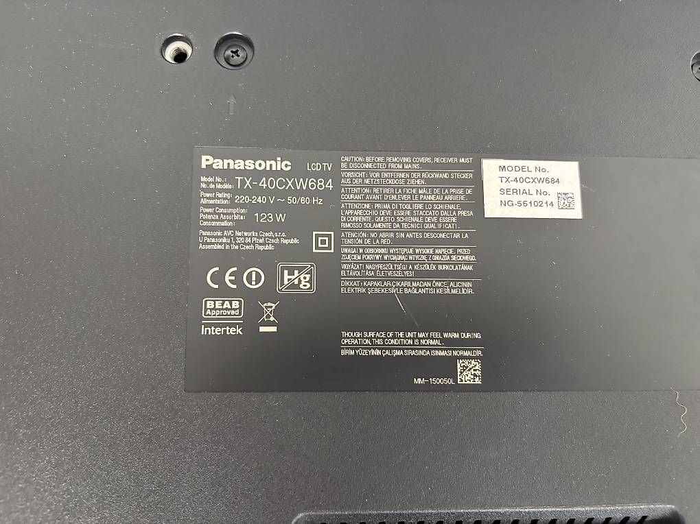 Panasonic Fernseher: Fernseher Panasonic – Gebraucht aus Schaffhausen von Josh01