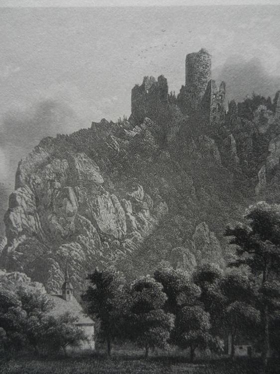 Gravures: Falkenstein Balsthal Solothurn – D'occasion à Risch par Rischli15 5