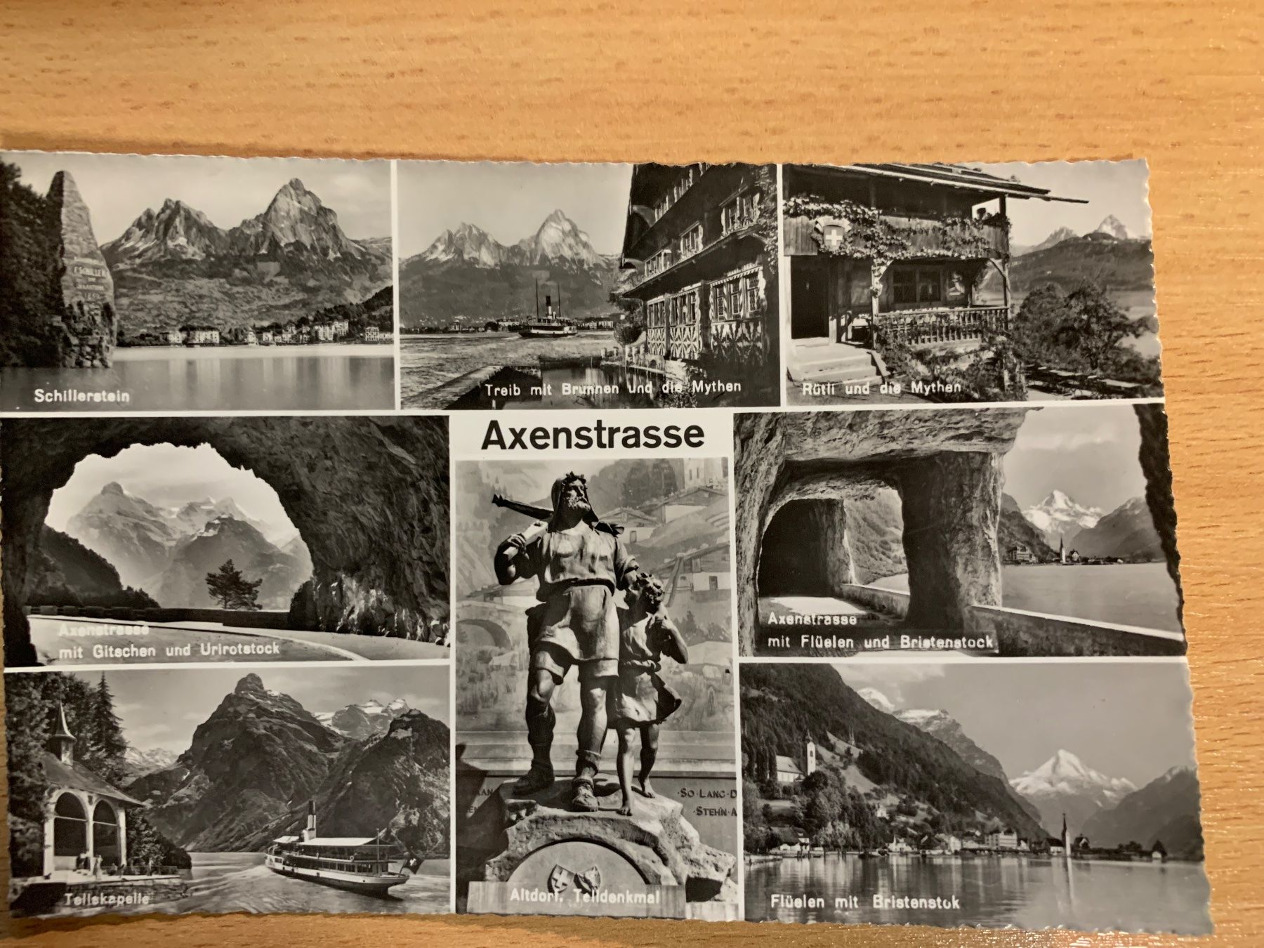 Cartoline postali: ANTIKE ANSICHTSKARTE AXENSTRASSE************************ – Usato da Ibach venduto da lisch3