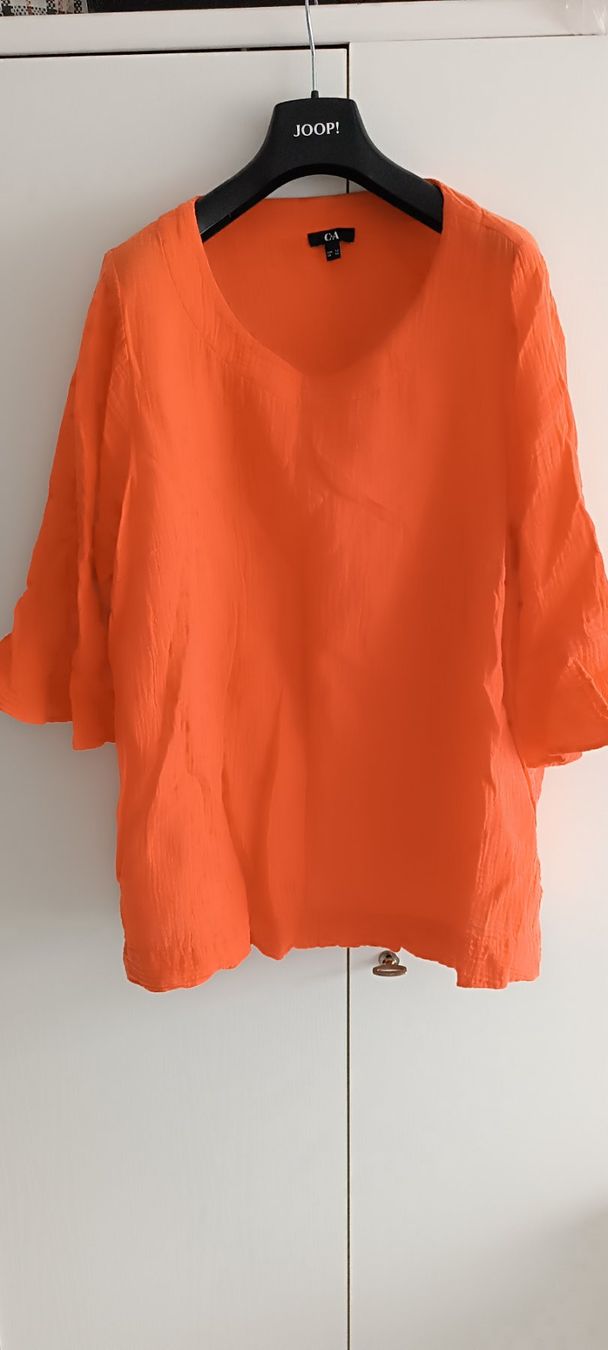 C&A Tuniche: Orange Tunika  Sommershirt – Usato da Pfungen venduto da pegbob