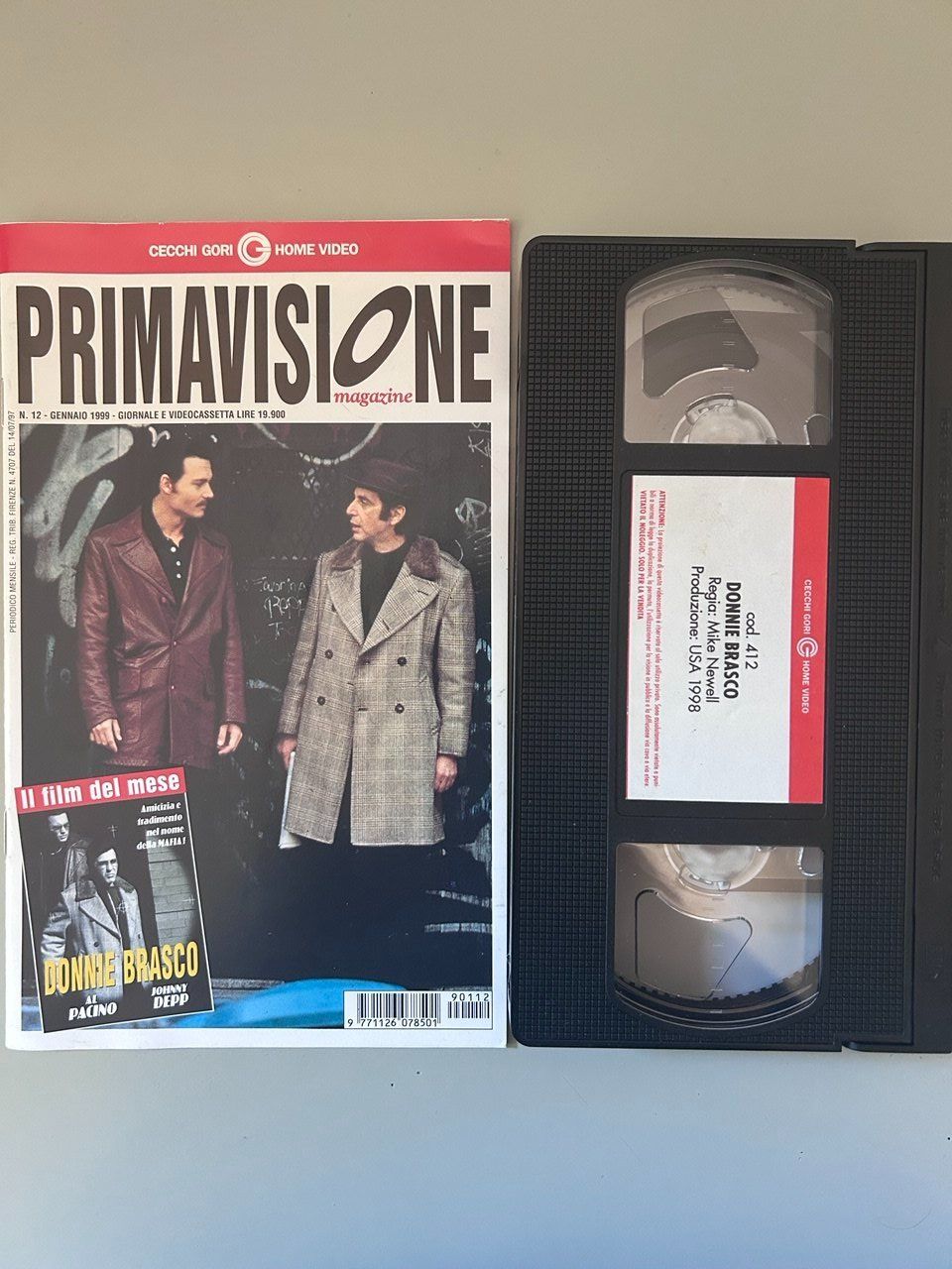 Tutti i VHS: VHS di Donnie Brasco – Usato da Giubiasco venduto da LorisVale 2