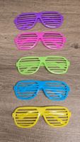 5 x Ballermann Party Brille - kunterbunt - Fasnacht