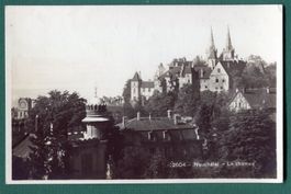 Neuchâtel, Le Château, ungelaufen, ca, 1930