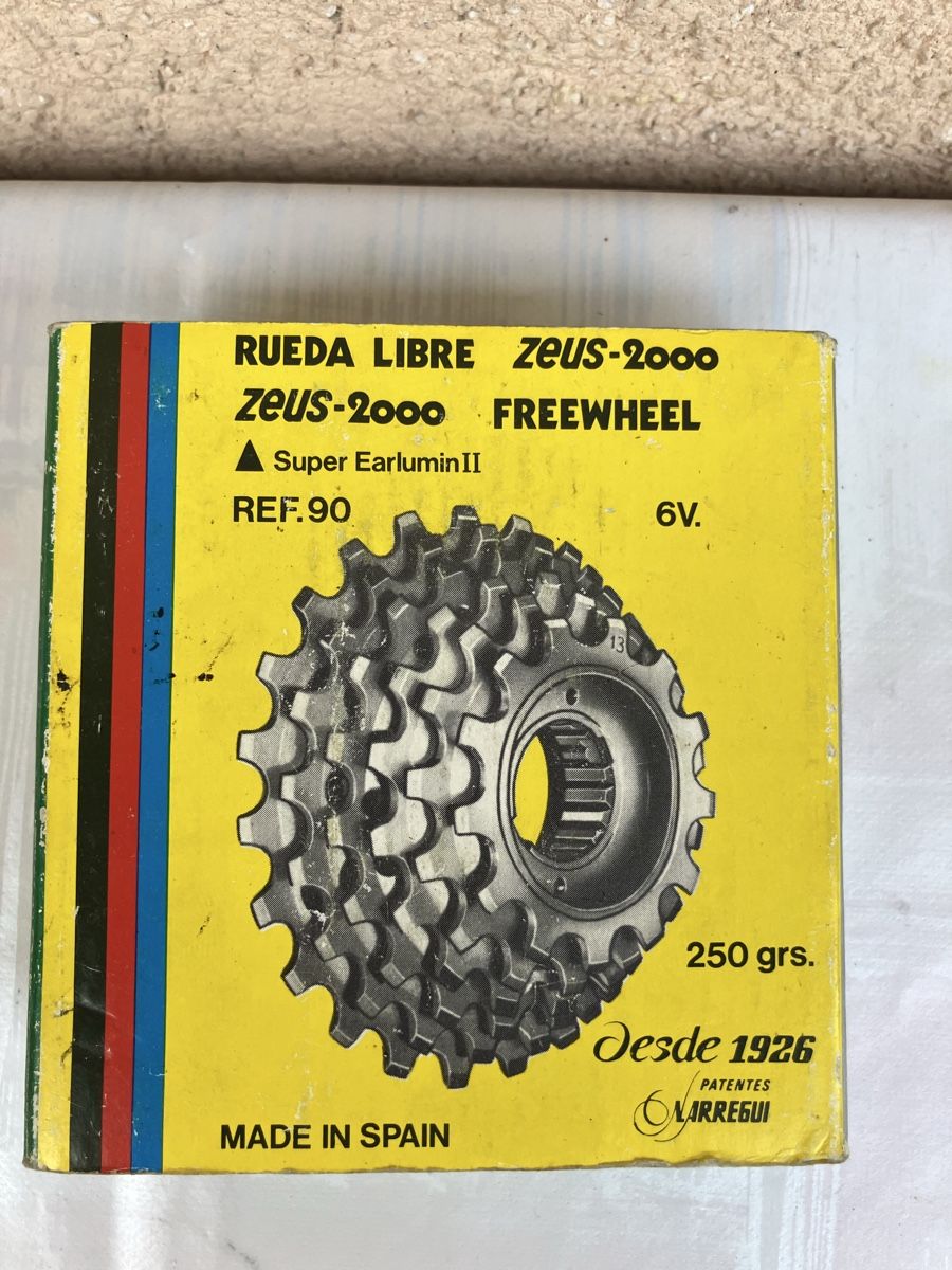 Pezzi di ricambio: NOS Zeus 2000 6-speed freewheel – Usato da Trimbach venduto da cendira 6