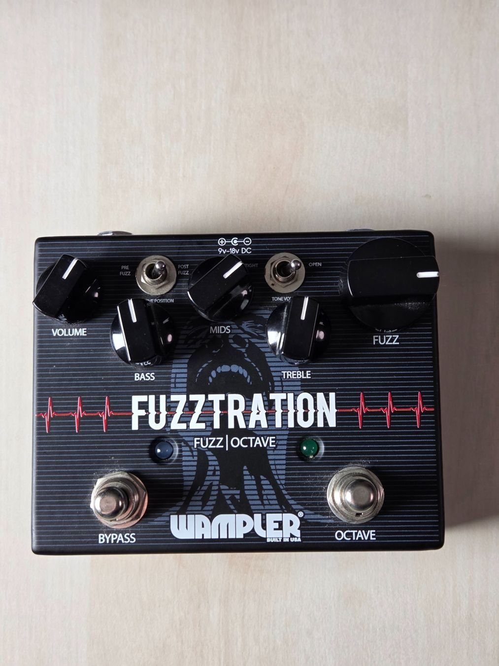 Wampler Strumenti musicali: Wampler Fuzztration Fuzz Pedal – Usato da Chur venduto da Pcapaul