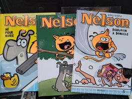 Nelson Comics, Bände 1, 2 und 8, französisch