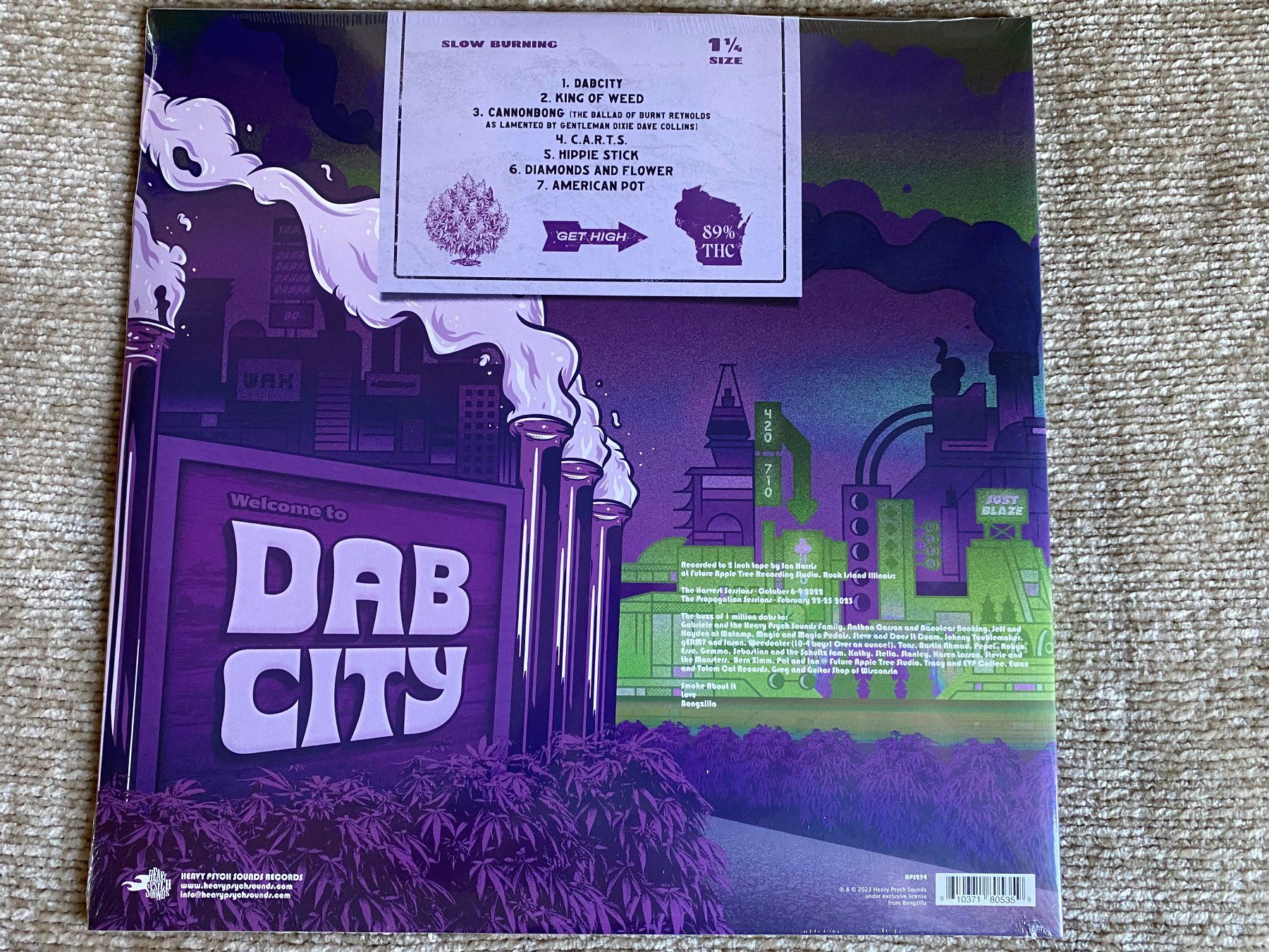 Dischi in vinile: Bongzilla – Dab City / 2 LP Merge – Nuovo (secondo la descrizione) da Basel venduto da Dinosauce 2