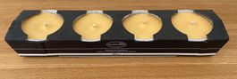 4 Partykerzen / Partylichte Citronella für den Aussenbereich