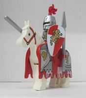 LEGO Kingdoms cas499 " Lion Knight Armor with Lion Head + ho
