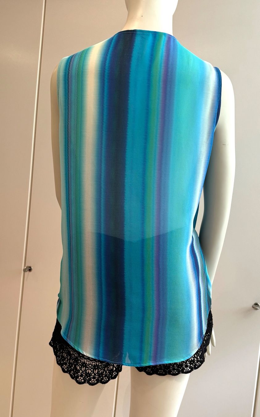 Camicette: Élégante blouse turquoise 40 – Nuovo (secondo la descrizione) da Genève venduto da fto_sz8d 3