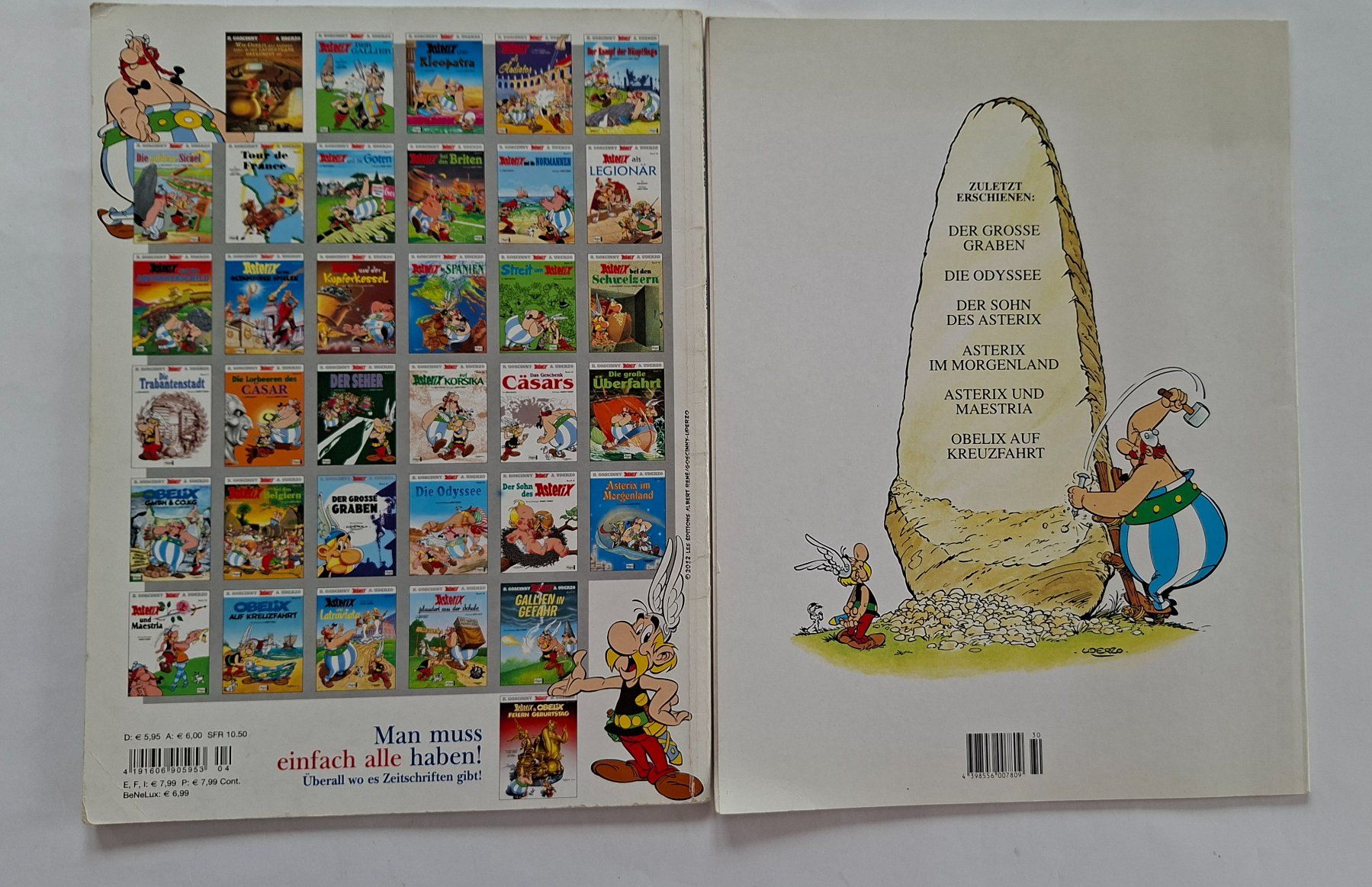 Fumetti: 2 Asterix & Obelix Comic: Kampf der Häuptlinge, Kreuzfahrt – Usato da Opfikon venduto da Diversamente 1