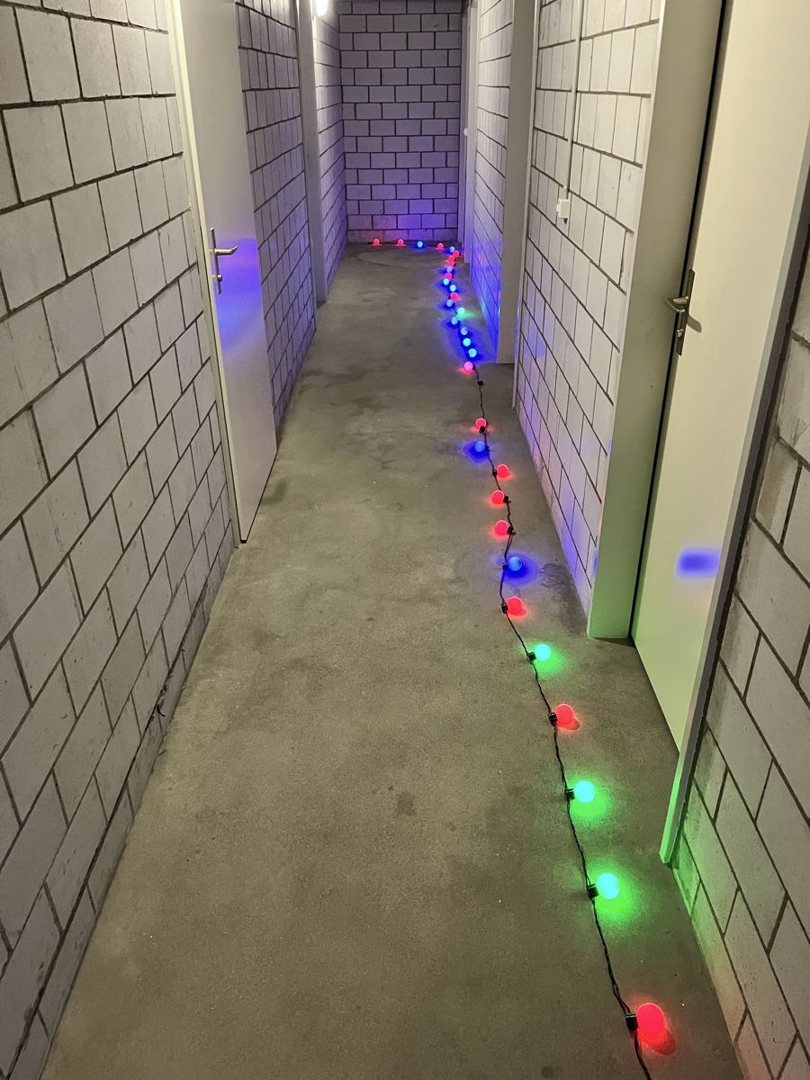 Ghirlande e barre luminose: Lichterkette blinkend – Usato da Dällikon venduto da reluna