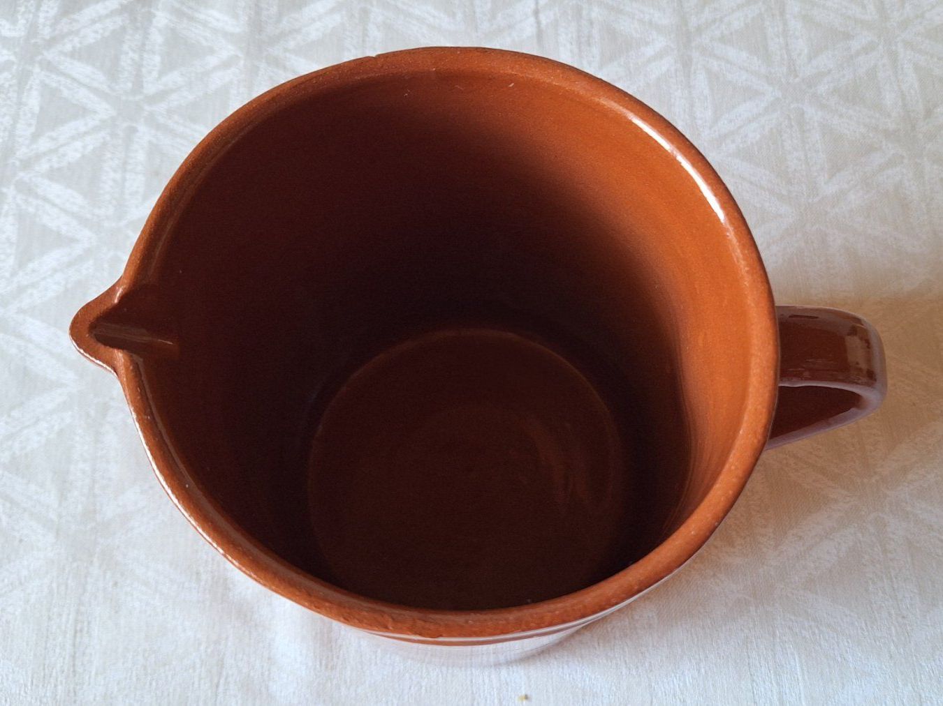 Teekannen: Vintage Tonkrug , Handarbeit – Gebraucht aus Dornach von majo8689 4
