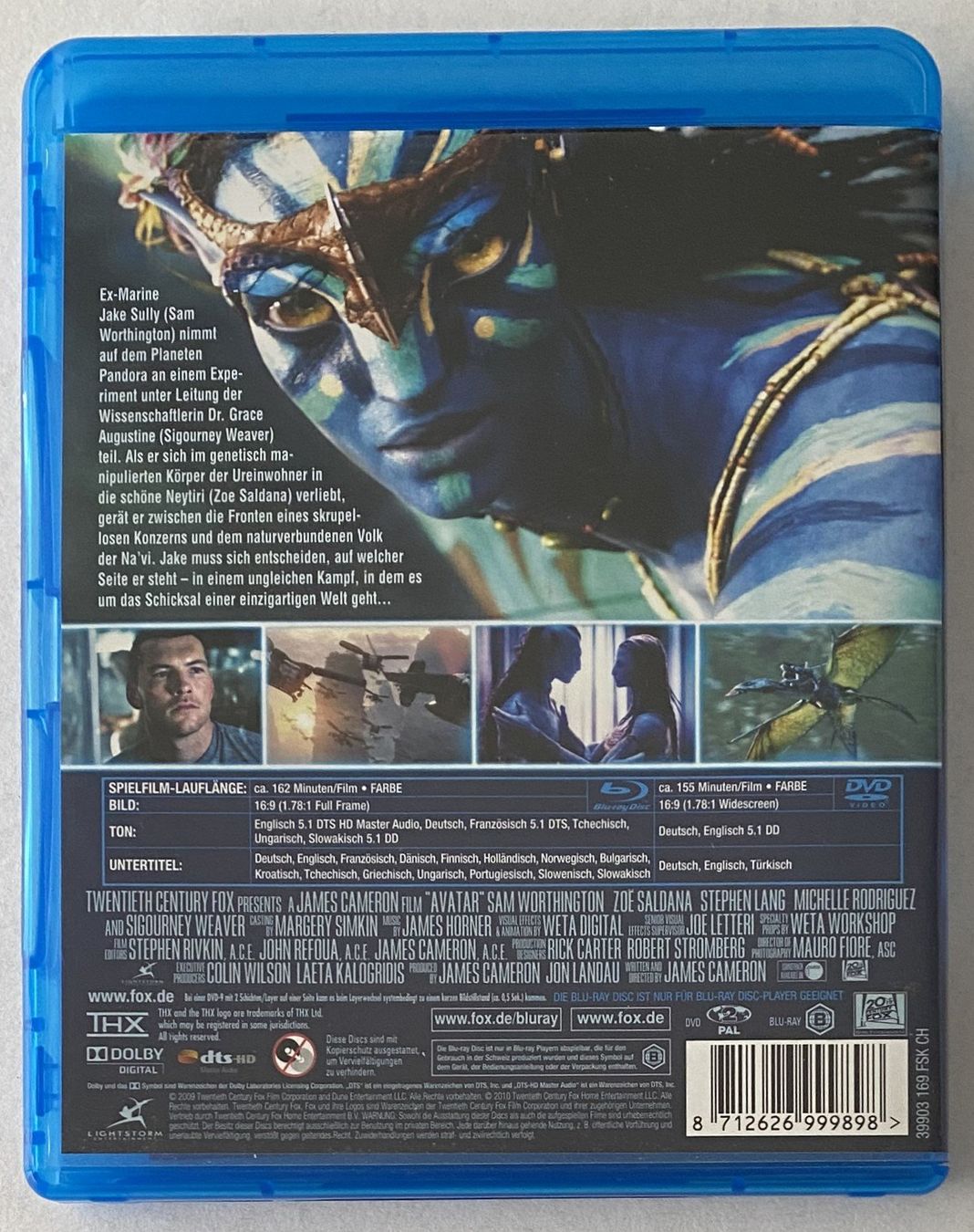 Tutti i DVDs: Avatar, Aufbruch nach Pandora – Usato da Flums venduto da Asquillo 1