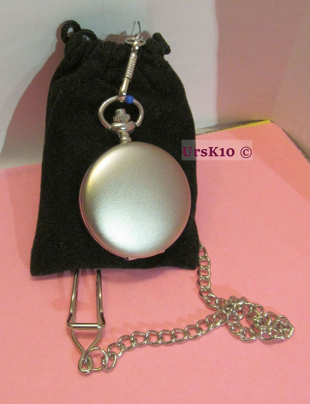 Orologi: NEUE Taschenuhr Silber mit Weiss – Nuovo e nell'imballaggio originale da St. Margarethen TG venduto da ursk10 2