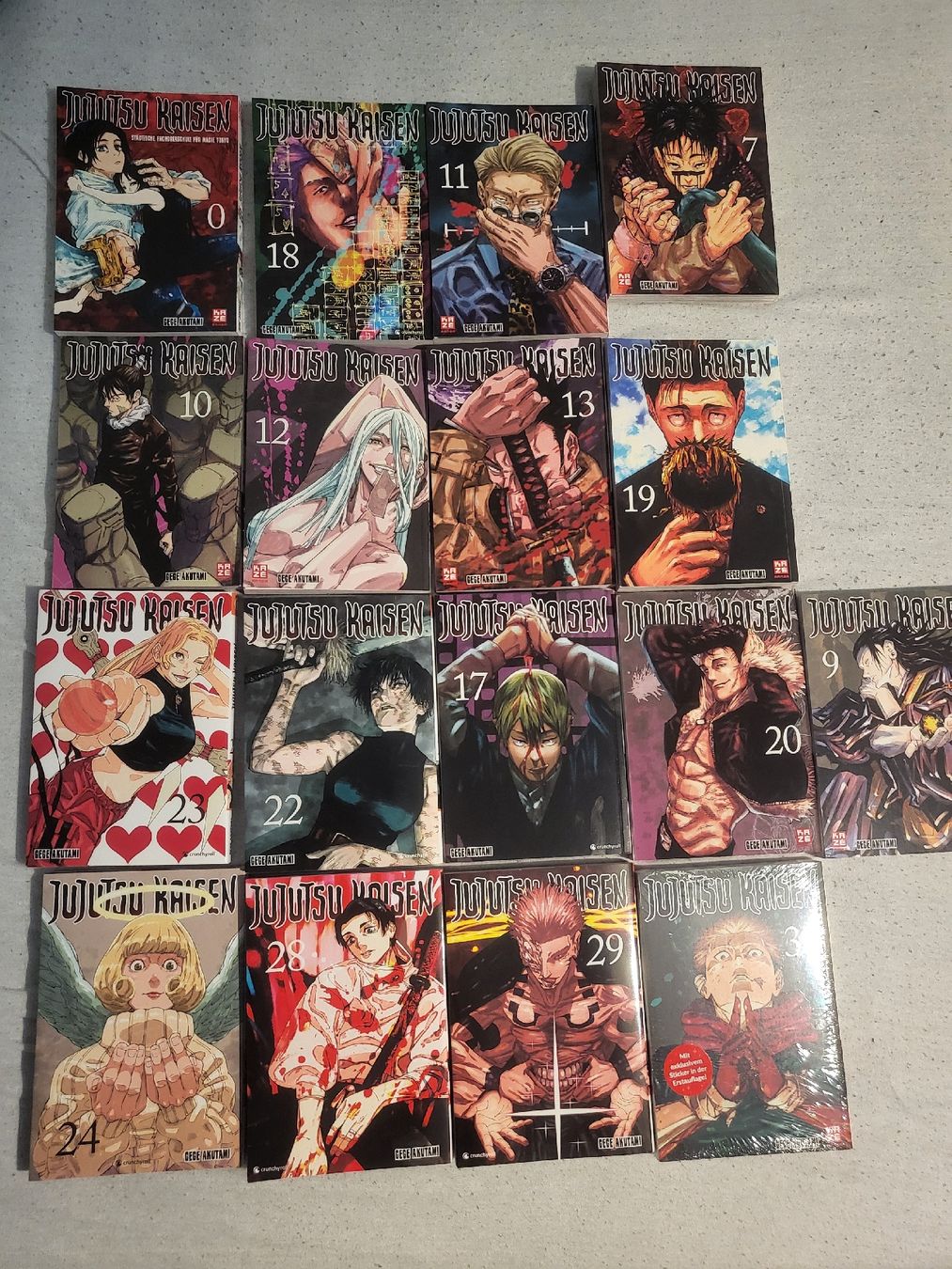Fumetti: Jujutsu kaisen manga sammlung – Nuovo (secondo la descrizione) da Aarburg venduto da shamy