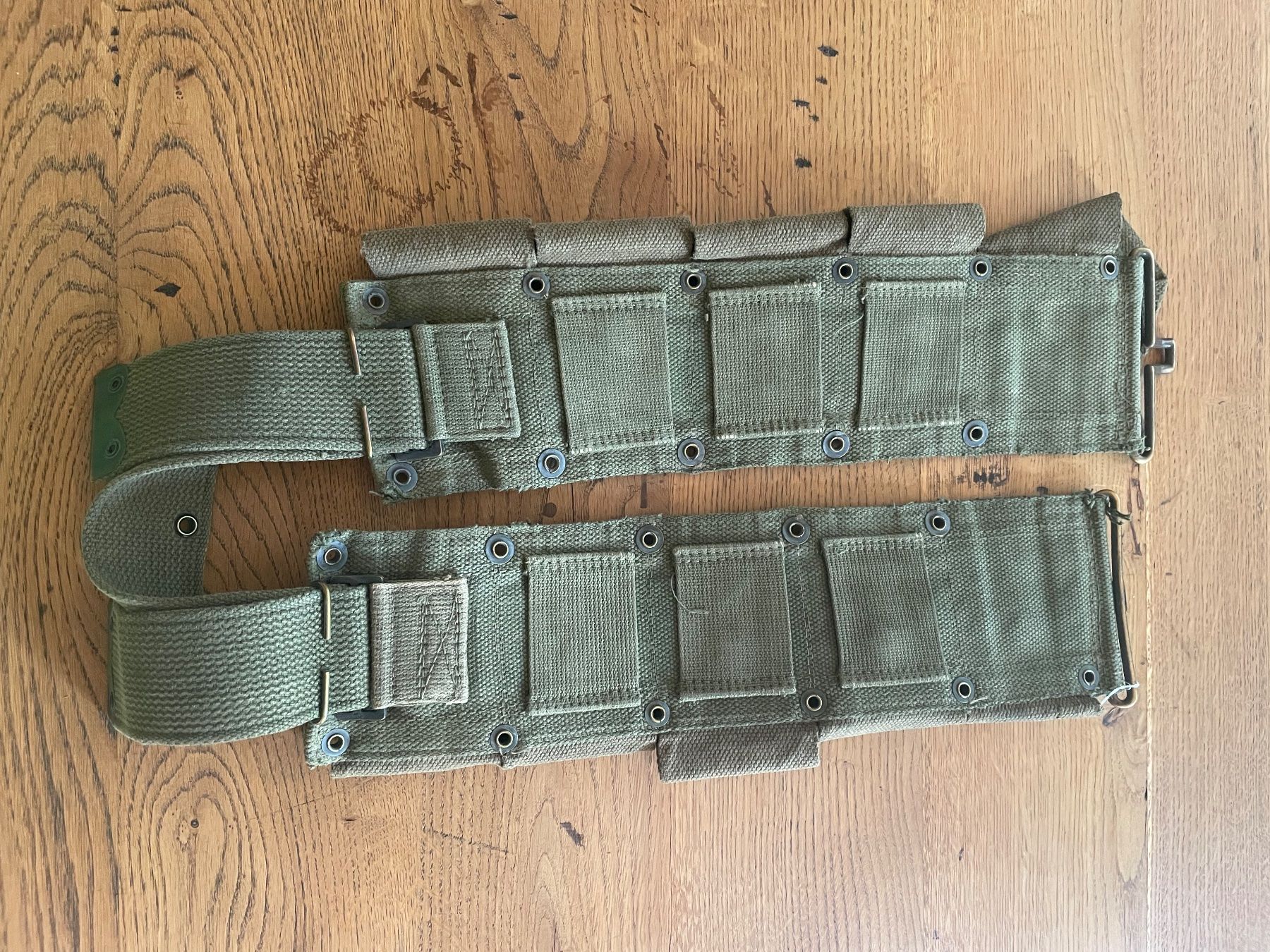 US Army Uniformi: Original us Army Springfield / Garand belt – Usato da Oberbütschel venduto da Woodie2005 1