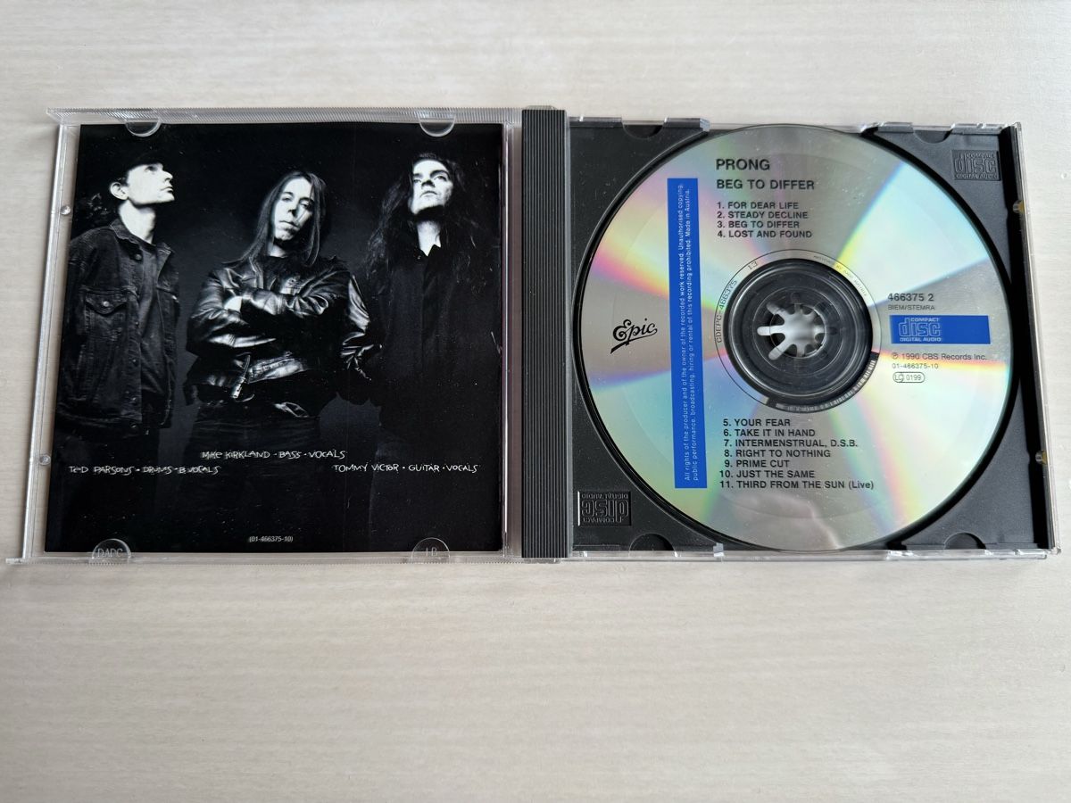 CDs: Prong - Beg To Differ CD – D'occasion à Oberried Brienz par Chyara 2