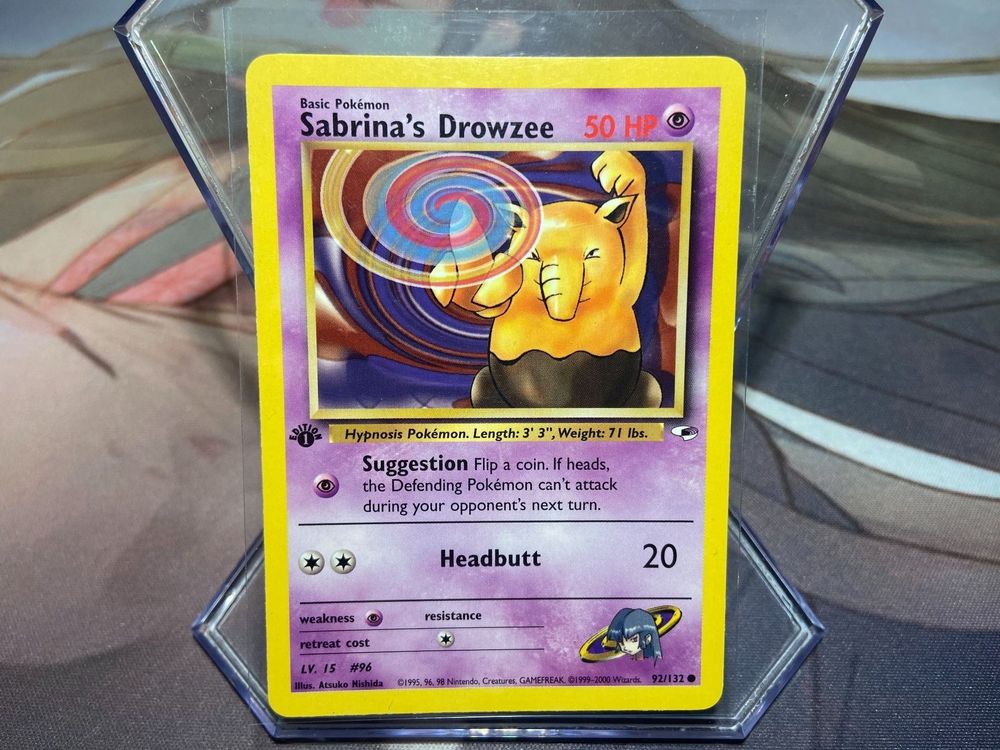 Sabrina‘s Drowzee - 1.st Edition - Gym H (D'occasion) à Matzingen pour ...