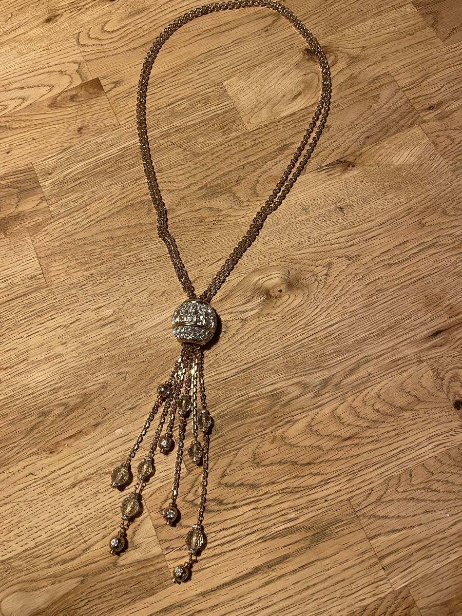 Swarovski Catenine: Lange Kette von Swarovski – Usato da Flawil venduto da Naphtali 1