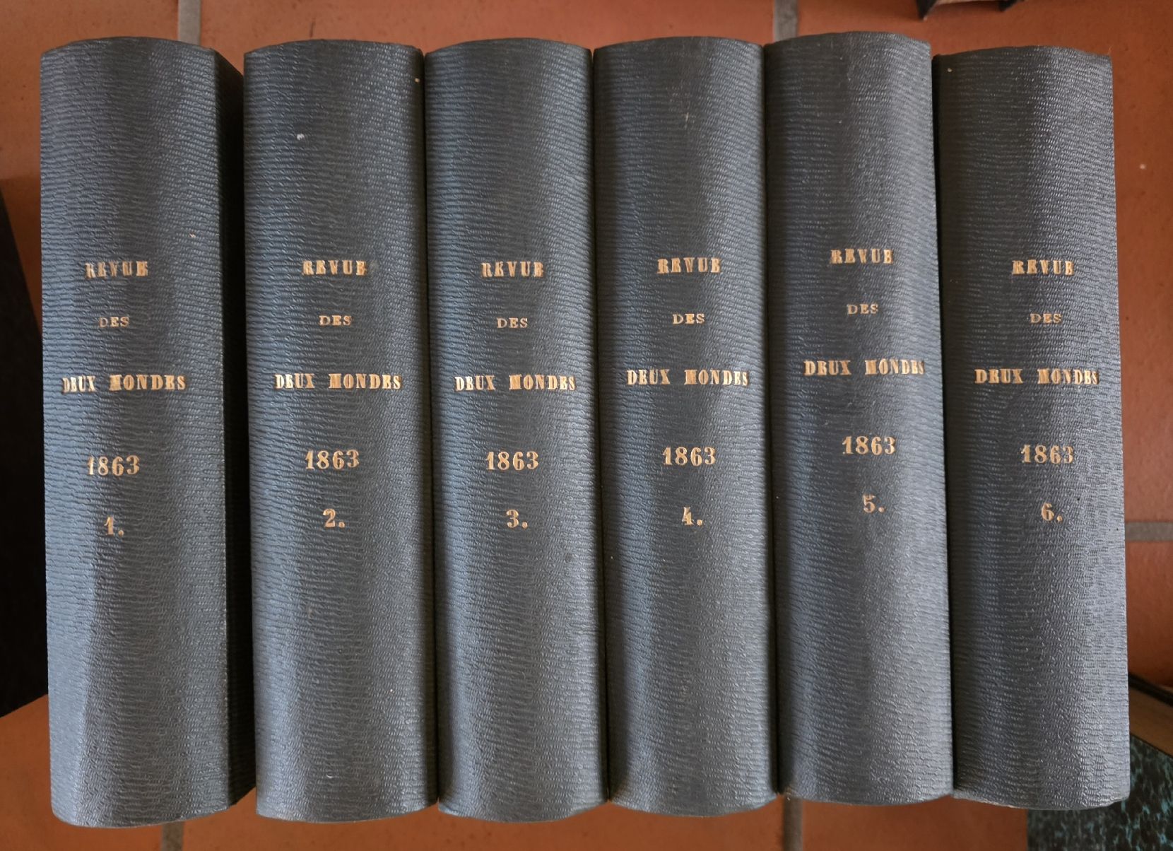 Libri: Revue des Deux Mondes 1863 – Usato da Bern venduto da phb_92q9