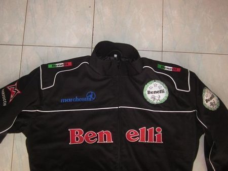 NEU Benelli Fan Jacke schwarz alle Größen / Modelle