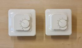 2x neue UP Thermostaten mit Drehrad