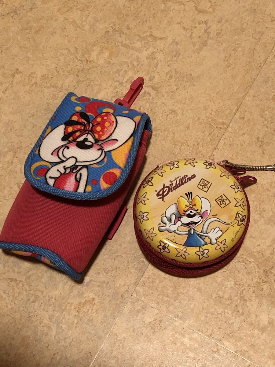 Taschen: Diddl Handytasche und Sammeldose, Vintage 2006 – Neu (gemäss Beschreibung) aus Brugg AG von Vintage_und_Allerlei