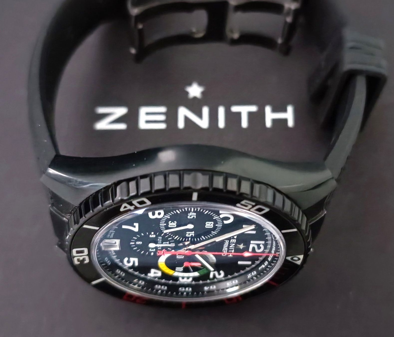 Zenith Orologi: Zenith El Primero Stratos Flyback Rainbow Limited Edition – Nuovo (secondo la descrizione) da Sierre venduto da imaginations 3