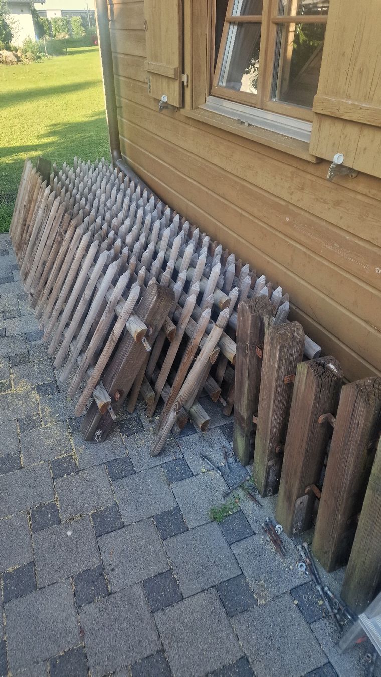 Paravents: Gartenzaun Elemente – D'occasion à VILLMERGEN par scritsch