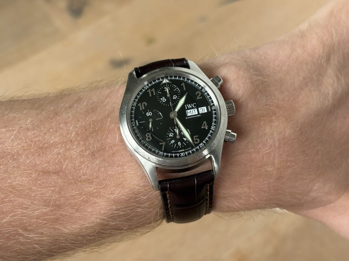 IWC Uhren: IWC Pilot’s Chronograph Spitfire Ref. 3706 – Gebraucht aus Maennedorf von Petraam 2