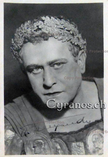 Autogramme: René Alexandre (1885-1946) Schauspieler - Autogramm – Gebraucht aus Dietikon von cyranos1
