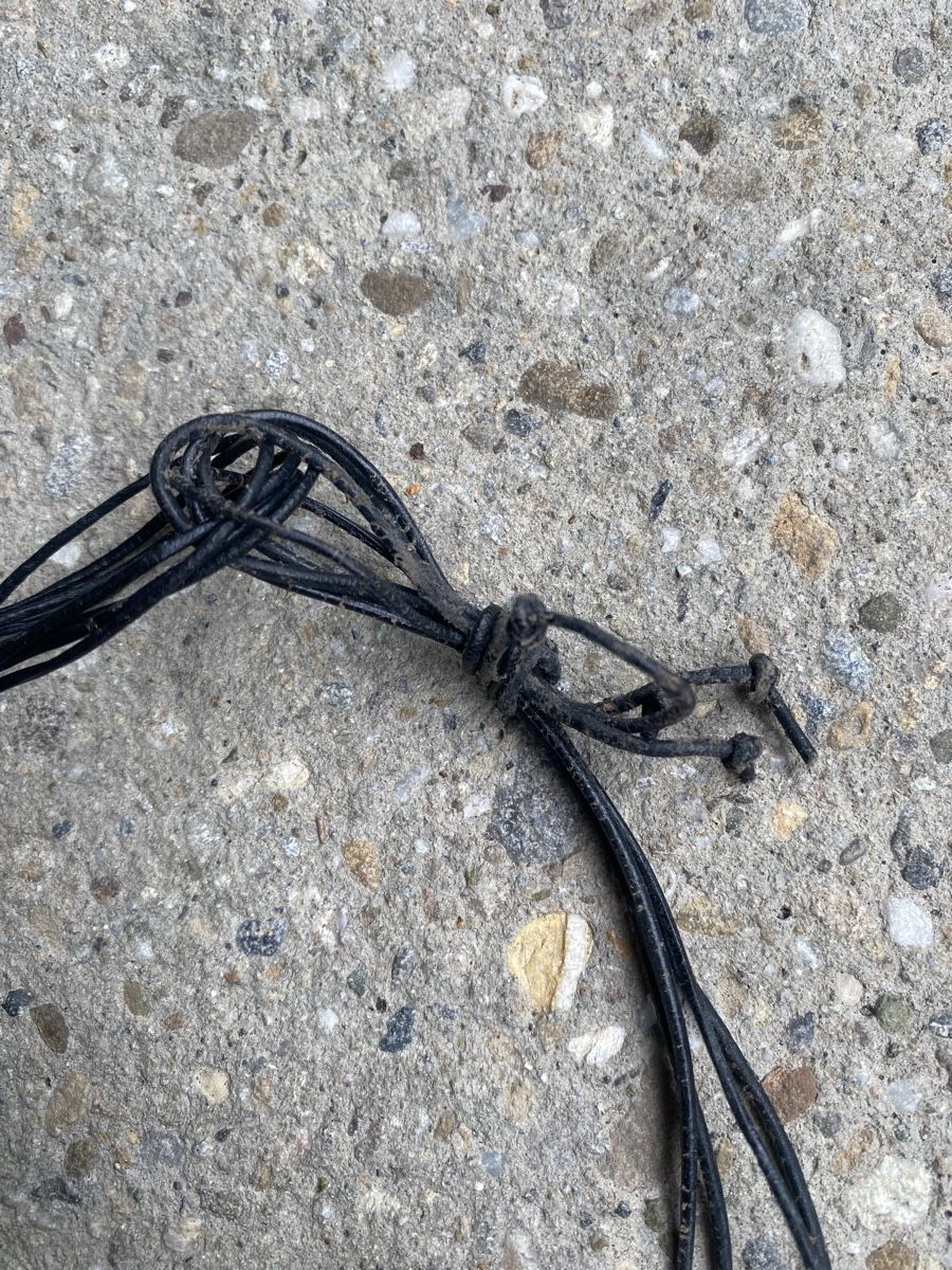 Catenine: Statement-Kette mit Elfenbein Imitat – Usato da Zürich venduto da coraruoss 3