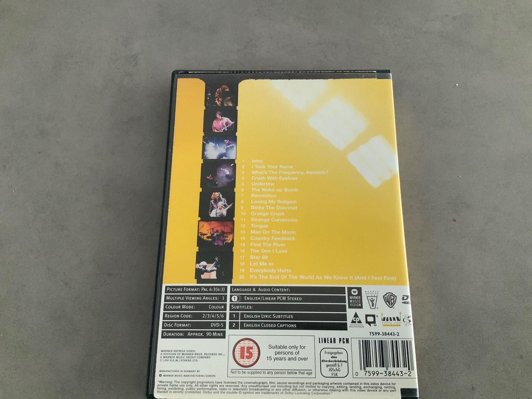 Alle DVDs: R.E.M. Road Movie, DVD – Gebraucht aus Uster von Macita56 1