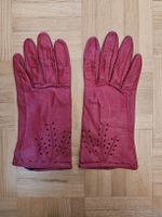 Stilvolle Leder Handschule Gr 6