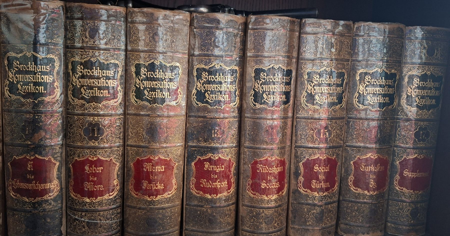 Bücher: Brockhaus Konversationen Lexikon. 1894 – Gebraucht aus Greifensee von rodolfo25