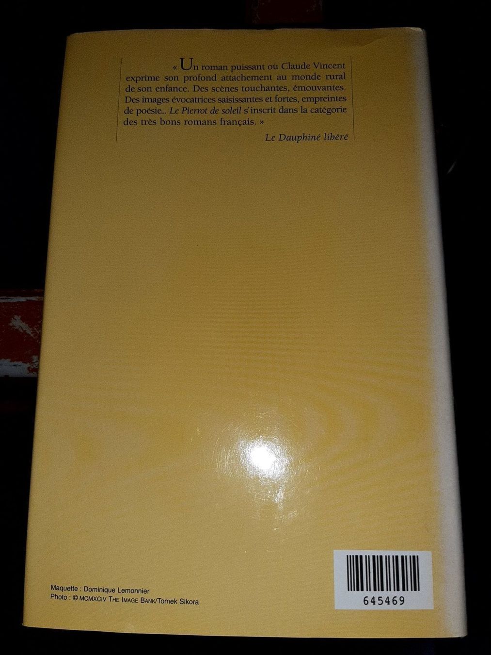Libri: le pierrot de soleil claude vincent – Usato da Le locle venduto da juliensaran 2