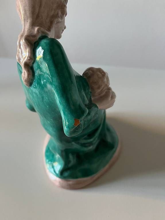 Figuren: Keramikfigur Mutter mit Kind – Gebraucht aus Bern von TraLala8 3