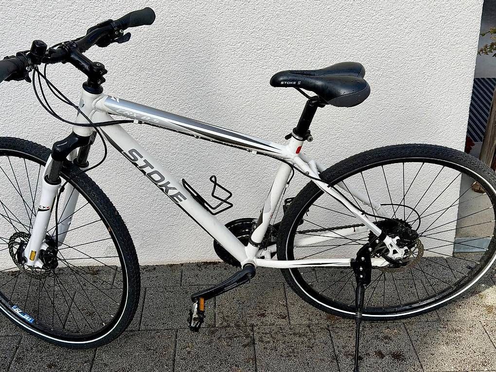 Biciclette: Mountainbike STOKE weiss – Usato da Rütihof venduto da sus_6r5m