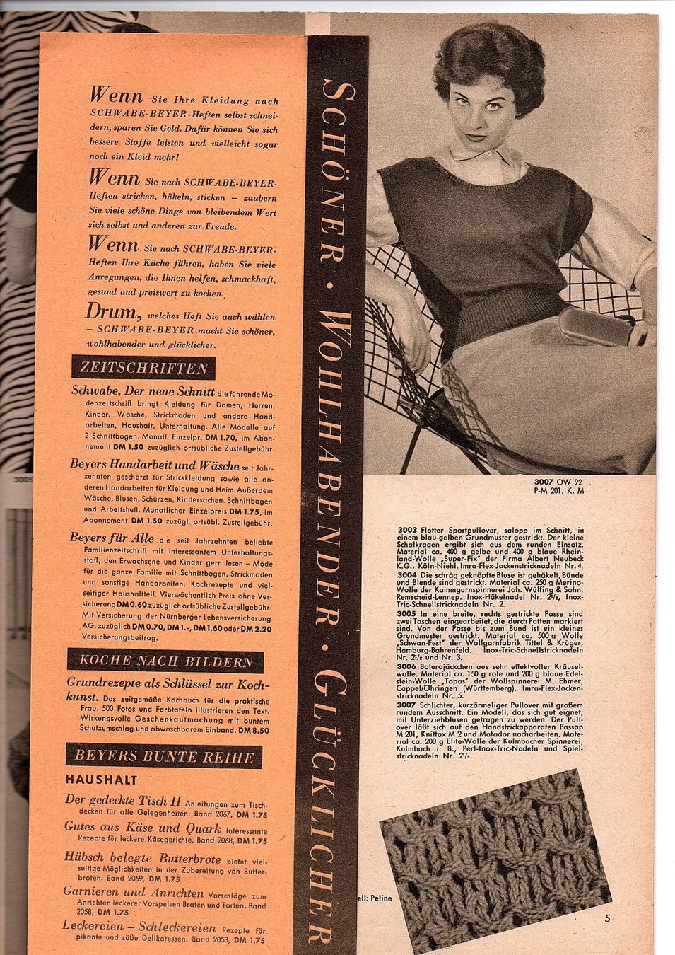 Zeitschriften & Magazine: Strickheft 1956 Jacken und Pullover – Gebraucht aus Mörschwil von lindaswunderkiste 1
