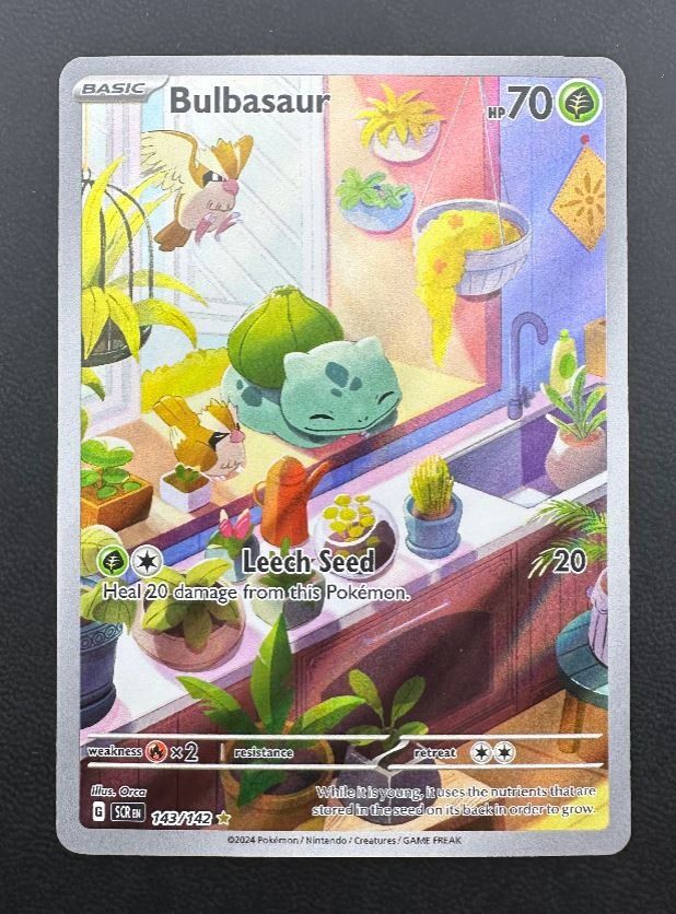 Pokémon Sammelbilder & Trading cards: Bulbasaur 143/142 – Gebraucht aus Obergerlafingen von collector-shop.ch