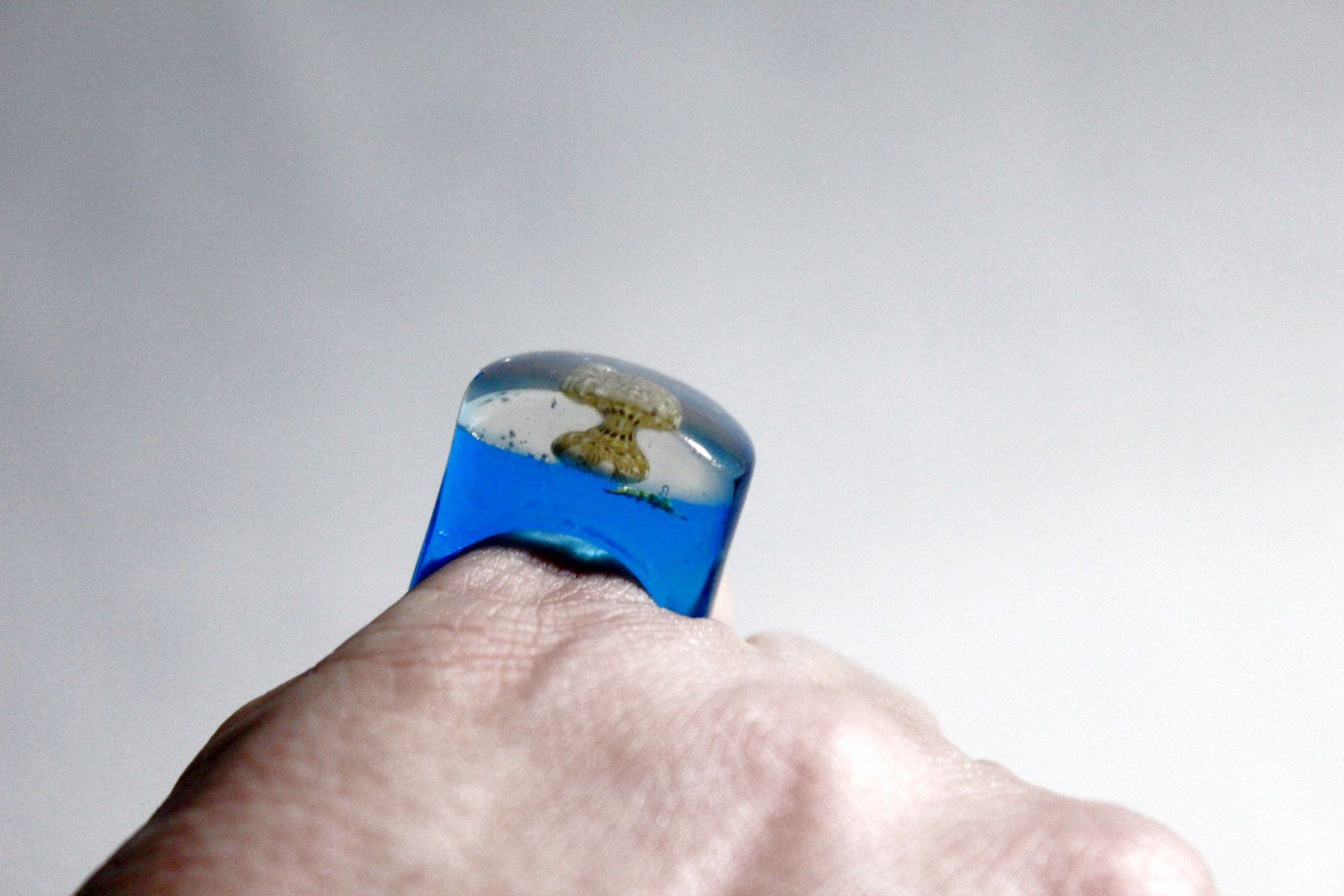 Ringe: Vintage Space-Age - Ring mit Muschel, Seestern, Seeigel, usw – Neu (gemäss Beschreibung) aus Bern von Vitaneuf 2