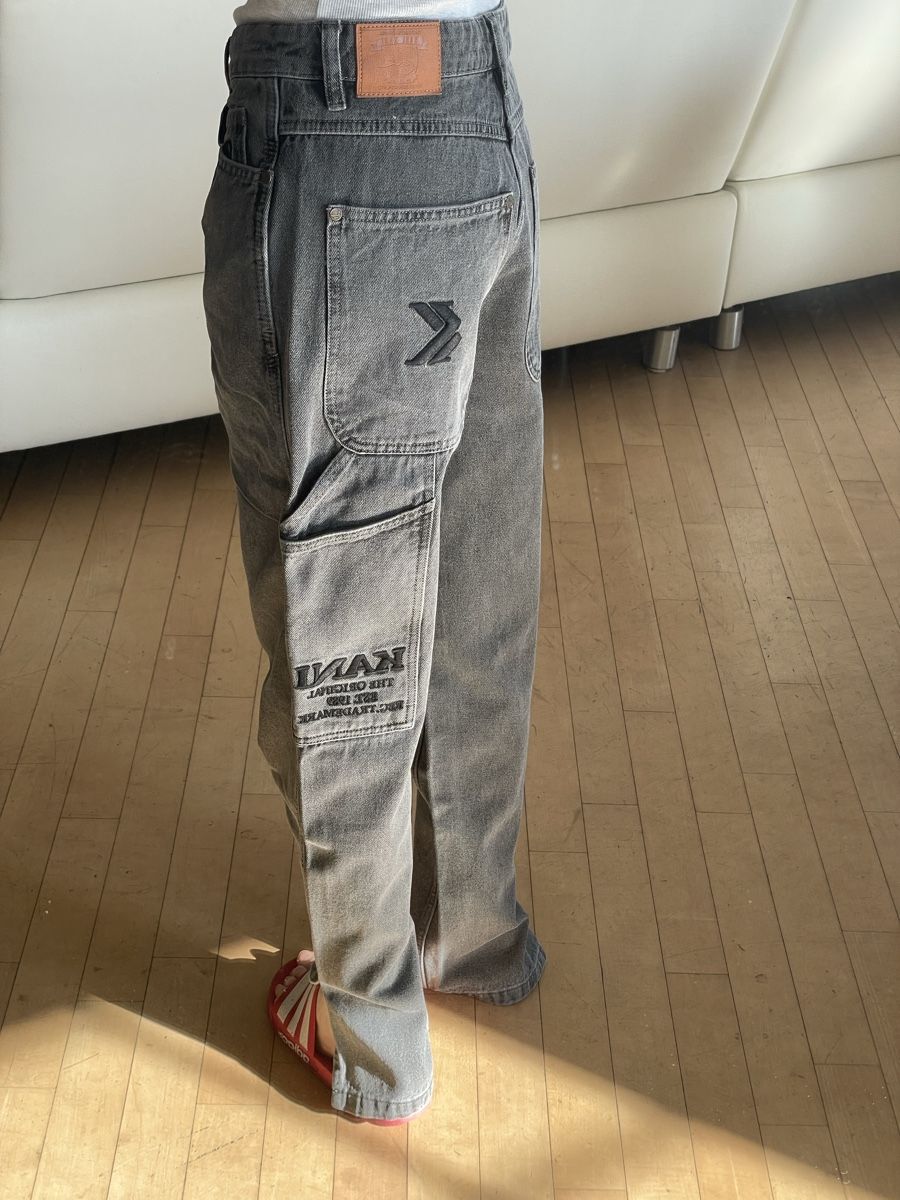 Jeans: Karl Kani graue Jeans, Grösse S – Nuovo (secondo la descrizione) da Volketswil venduto da yar_c9dx 1