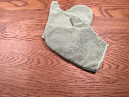 Praktische. Abstaub Handschuhe