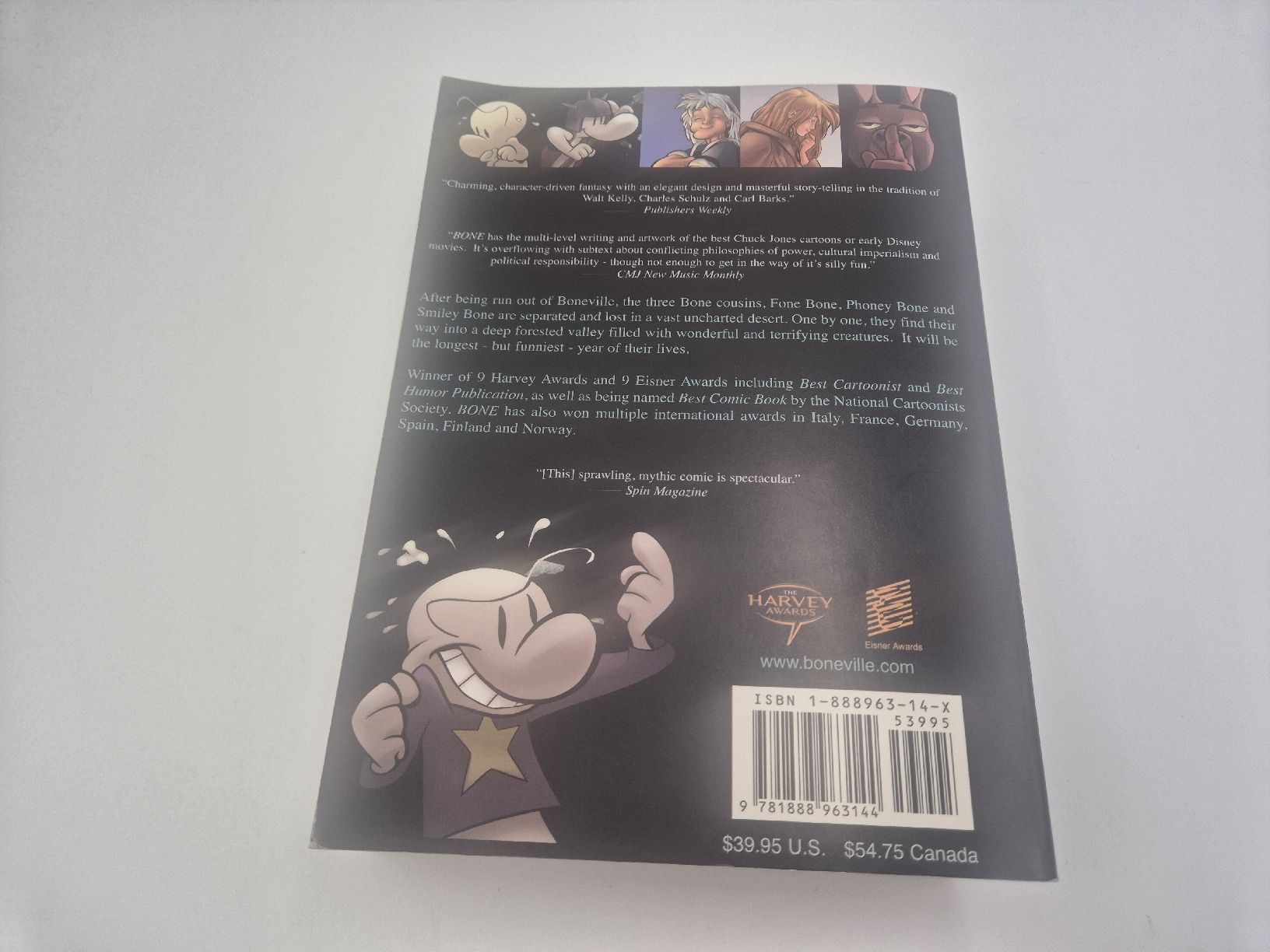 Livres: BONE The Complete Cartoon Epic In One Volume – D'occasion à Ettiswil par beekeper13 2