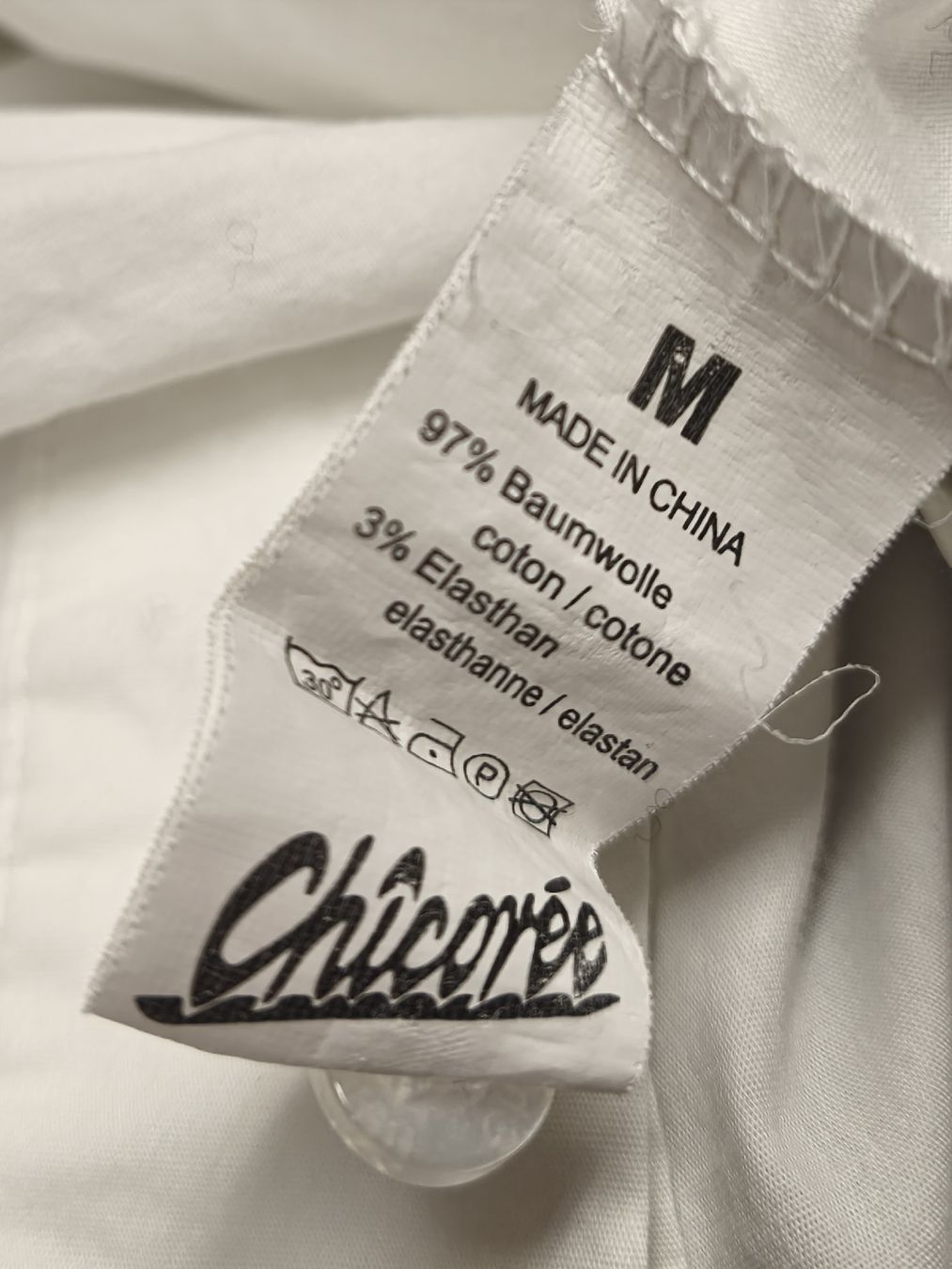 Camicette: Bluse Chicorée weiss kurzarm Grösse M – Usato da Emmetten venduto da SecondhandSiska 4