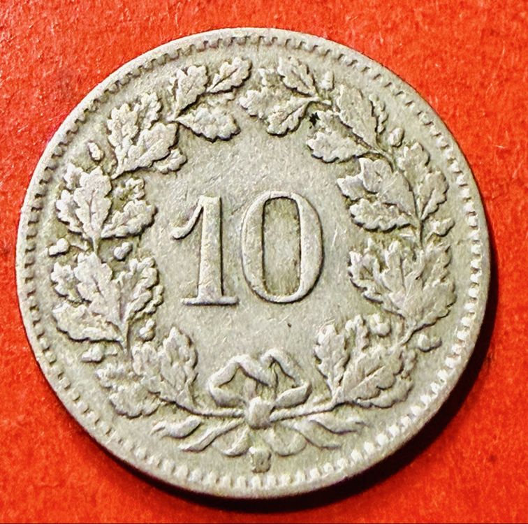 Schweizer 10 Rappen Münze, Jahrgang 1920, Top Zustand! (Gebraucht) in ...